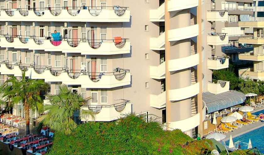 Hedef Kleopatra Golden Sun Alanya Exterior foto